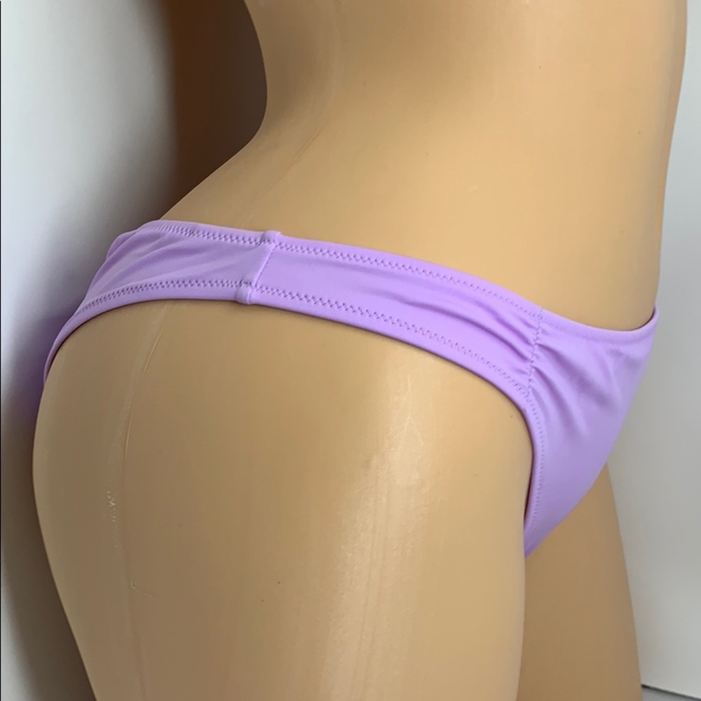 Pink Victoria’s Secret itsy mini ruched bikini Med - Picture 3 of 11